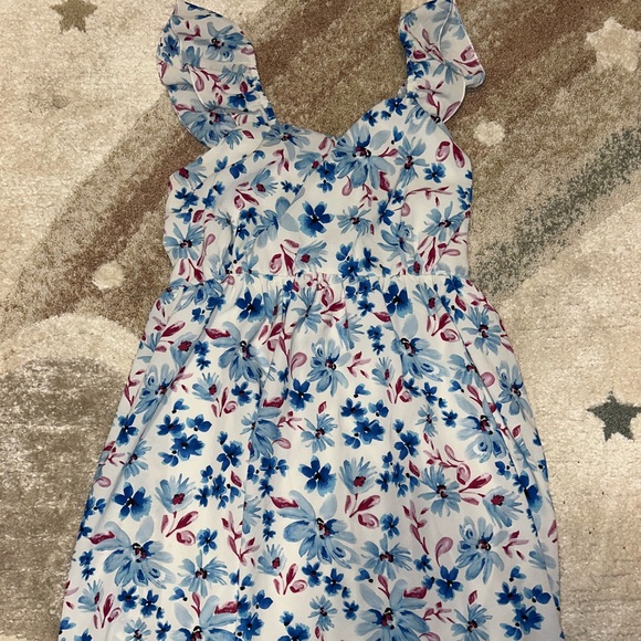 Two floral 1X dresses - Picture 2 of 3